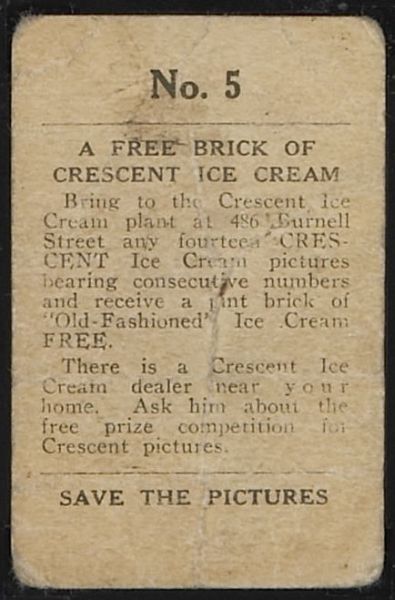 1924-25 Crescent Ice Cream Selkirks